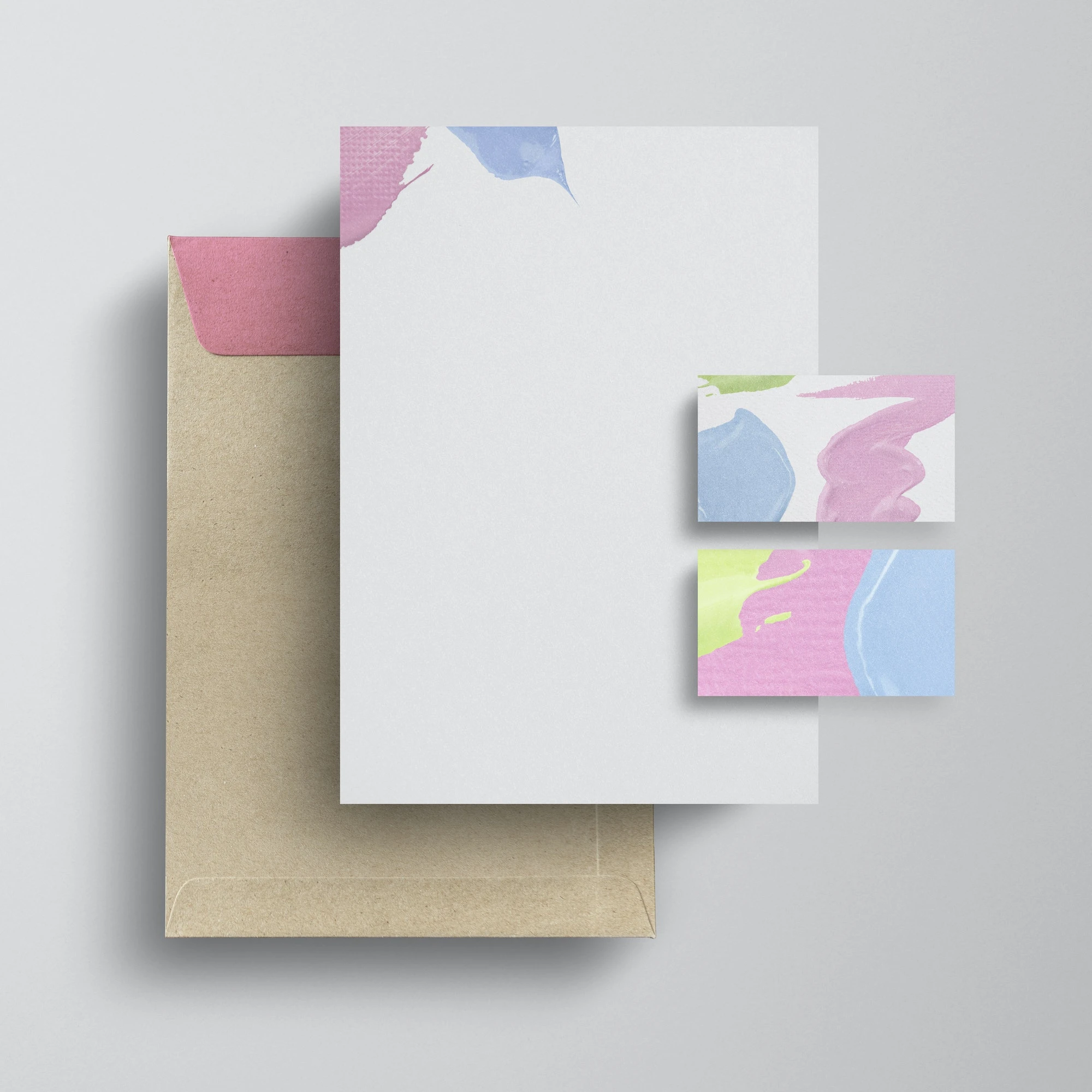 creative-corporate-identity-colorful-acrylic-paint-stationery